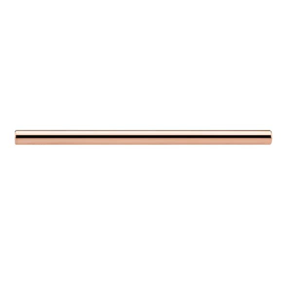 Richelieu 7 9/16 in (192 mm) Center-to-Center Polished Copper Contemporary Cabinet Pull - BP205192191