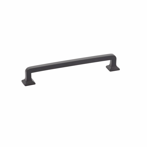 Schaub 6in Center to Center Menlo Park Cabinet Pull Matte Black Finish - 537-MB