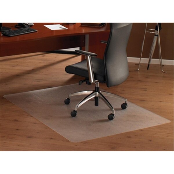 Back2Basics Cleartex  Anti-Slip Ultimat Rectangular Chair Mat For Polished Hard Floors 48 X 53 In. - BA722320