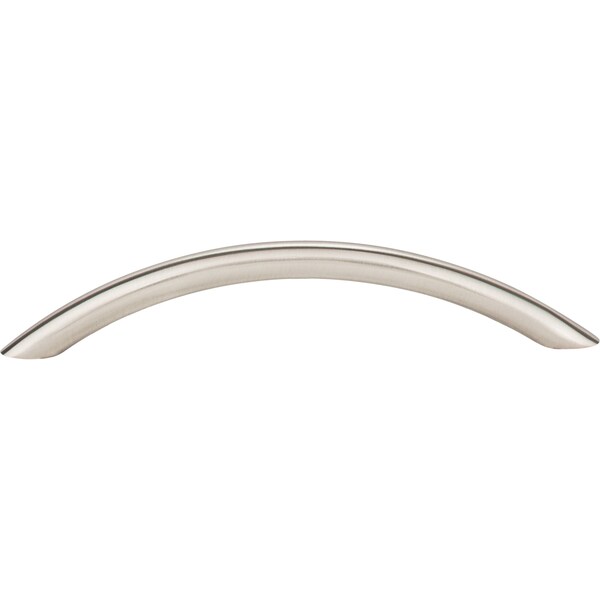 Elements By Hardware Resources 128 mm Center-to-Center Satin Nickel Arched Verona Cabinet Pull - 346564SN