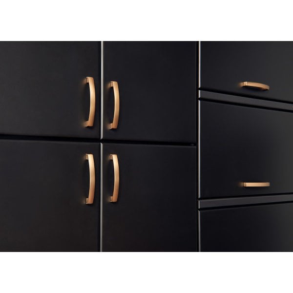 Jeffrey Alexander 96 mm Center-to-Center Satin Bronze Merrick Cabinet Pull - 549-96SBZ