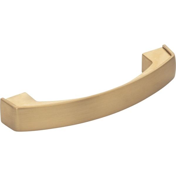 Jeffrey Alexander 96 mm Center-to-Center Satin Bronze Merrick Cabinet Pull - 549-96SBZ
