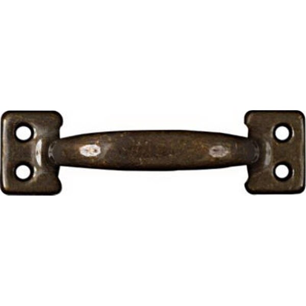 Greengrass N164-848 4 in. Antique Brass Window Sash Lift - GR585265
