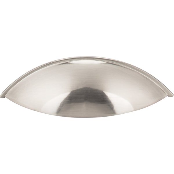 Jeffrey Alexander 96 mm Center-to-Center Satin Nickel Bordeaux Cabinet Cup Pull - 8236SN