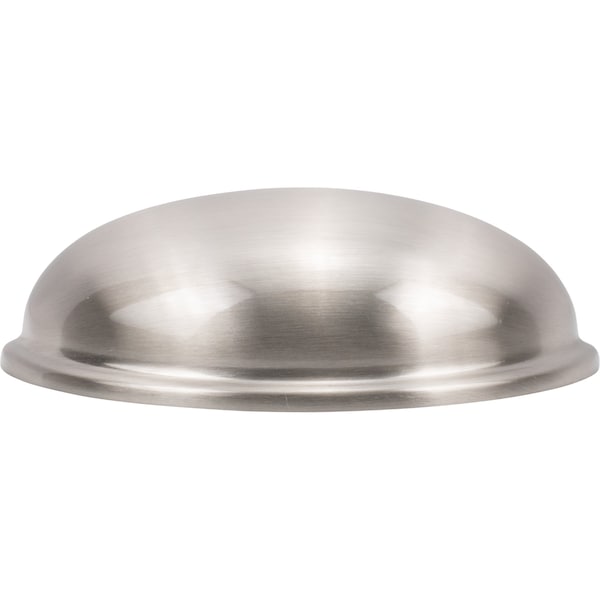 Designperfect 3'' Center-to-Center Cup Pull, Brushed Satin Nickel, 25PK - DPA25C632SNB