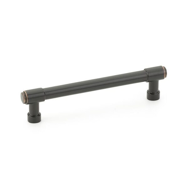 Emtek Jasper Cabinet Pull with 5 in Center to Center Oil Rubbed Bronze Finish - 86688US10B