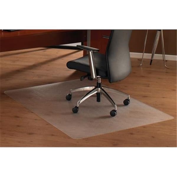 Floortex Floortex Cleartex 1215020ERA Anti-Slip Ultimat Rectangular Chair Mat For Polished Hard Floors 48 X 60 In. - 1215020ERA
