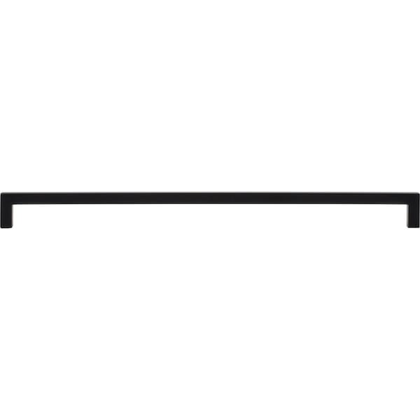 Designperfect 12-9/16'' Center-to-Center Handle Pull, Matte/Flat Black - DPA-S359BLK
