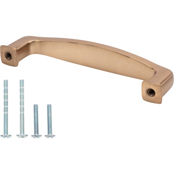 Designperfect 3-3/4'' Center-to-Center Handle Pull, Champagne Bronze/Gold, 10PK - DPA10S873CBZ