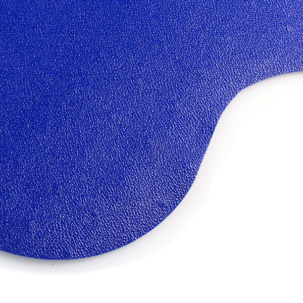 Floortex CraftTex Blue Sploshmat Crafts, Kids and Classrooms Floor Mat for Hard Floor - 40" x 40" - CC124040PBV