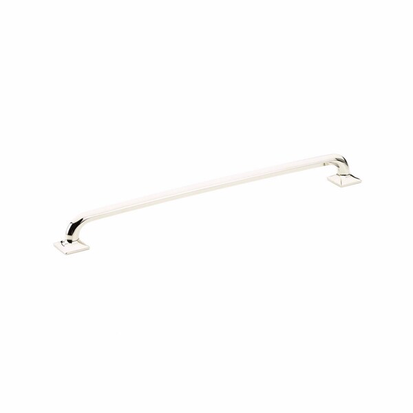 Schaub 12in Center to Center Northport Cabinet Pull Polished Nickel Finish - 209-PN
