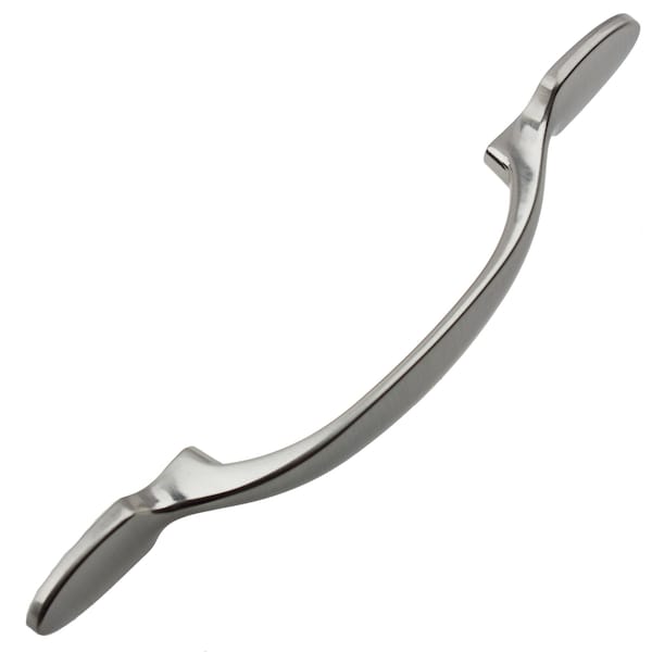 Gliderite Hardware 3 in. Center to Center Satin Nickel Cabinet Pull - 4228-SN, 5PK - 4228-SN-5