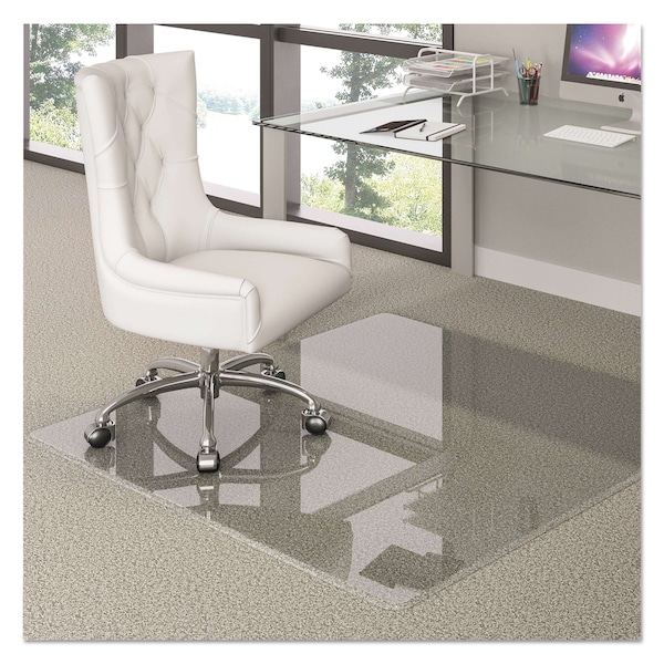 Deflecto Premium Glass Chair Mat 48"x60", Clear - CMG70434860