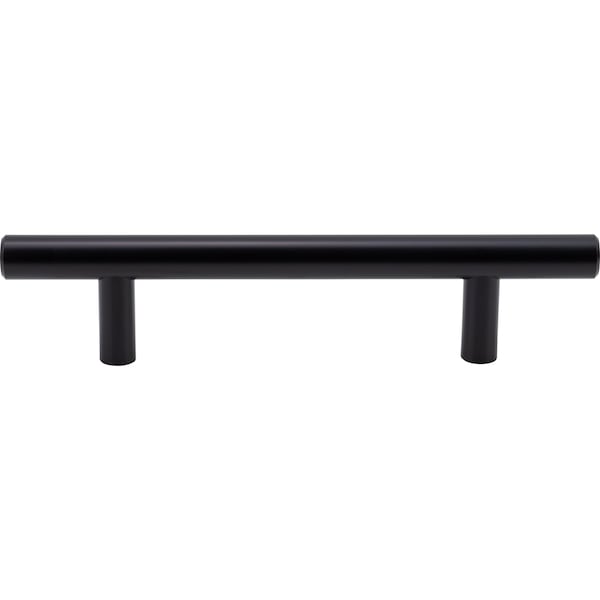 Designperfect 3-3/4'' Center-to-Center Bar Pull, Matte/Flat Black - DPA-T203BLK