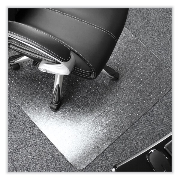 Floortex Ultimat Polycarbonate Chair Mat, High Pile Carpets, 60 x 48, Clear - ER1115227ER