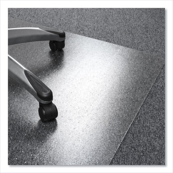 Floortex Ultimat Polycarbonate Chair Mat, High Pile Carpets, 60 x 48, Clear - ER1115227ER