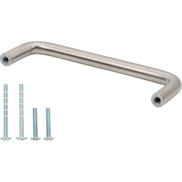 Designperfect 3-3/4'' Center-to-Center Wire Pull, Brushed Chrome, 25PK - DPA25W593BC