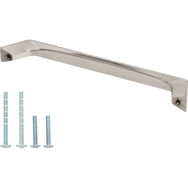 Designperfect 6-5/16'' Center-to-Center Handle Pull, Brushed Satin Nickel, 25PK - DPA25S515SNB