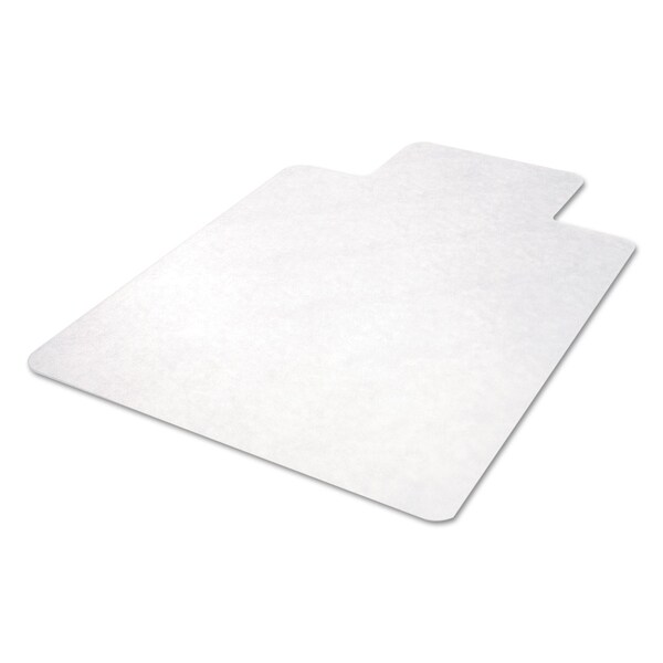 Alera Non-Stud Chair Mat w/Lip, Hrd, 36"x48", Clr - ALEMAT3648HFL