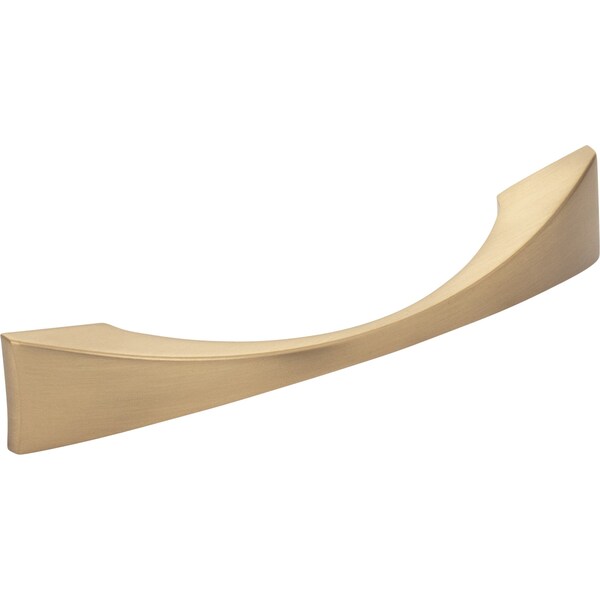Elements By Hardware Resources 96 mm Center-to-Center Satin Bronze Square Glendale Cabinet Pull - 525-96SBZ