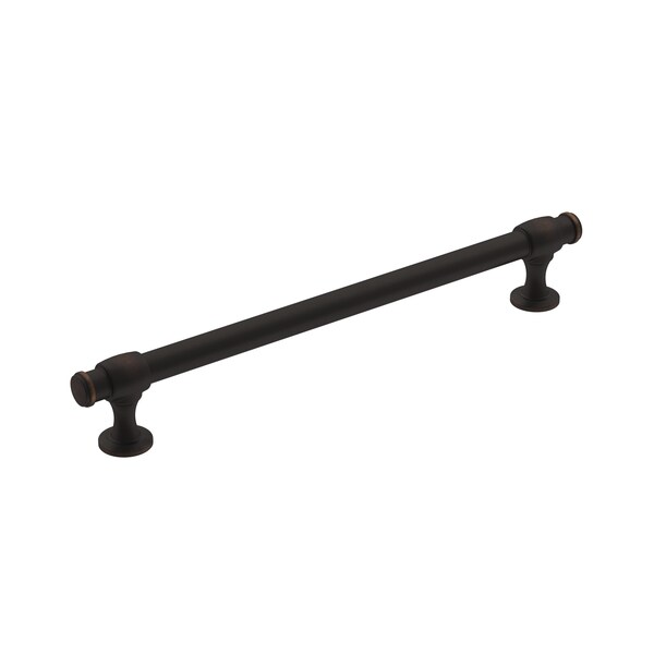 Amerock Winsome 7-9/16 in 192 mm Center-to-Center Oil Rubbed Bronze Cabinet Pull - BP36768ORB