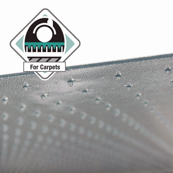Floortex Cleartex Ultimat XXL Polycarb Square Office Mat for Carpets, 59 x 79 - 1115020023ER