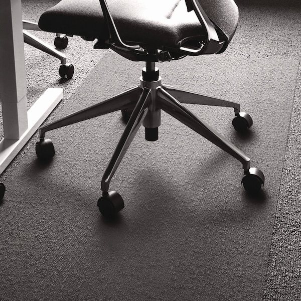 Floortex Cleartex Ultimat XXL Polycarb Square Office Mat for Carpets, 59 x 79 - 1115020023ER