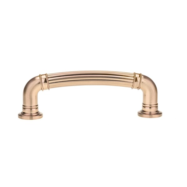 Richelieu 3 3/4 in (96 mm) Center-to-Center Champagne Bronze Traditional Drawer Pull - BP881896CHBRZ