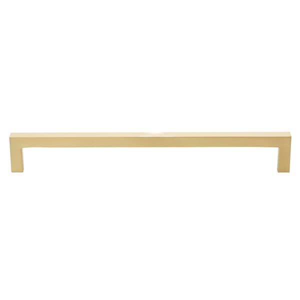 Gliderite Hardware 8-3/4 in. Center to Center Solid Square Bar Pull Champagne Gold - 21683-224-CHPG-1