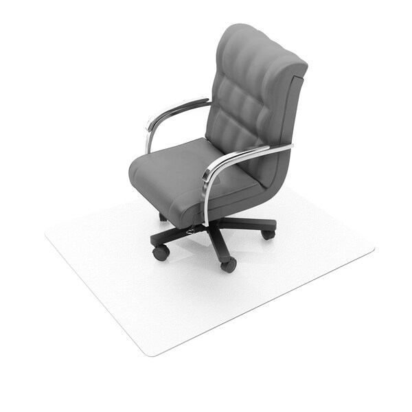 Floortex Cleartex Enhanced Polymer Rectangular Chair Mat for Carpets up to 3/8" - 48" x 51" - FRECO114851EP