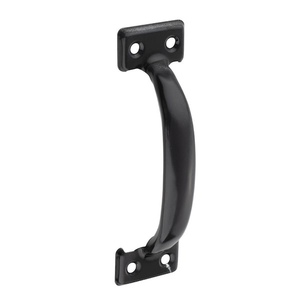 South Main Hardware 5.5 in. (140 mm) Black Steel Cabinet Drawer Pull (2PK) - SH3080-BLK-2