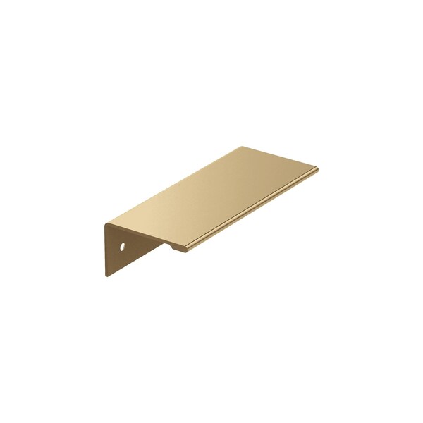 Amerock Edge Pulls 3 inch 76mm Center-to-Center Champagne Bronze Cabinet Edge Pull - BP36573CZ