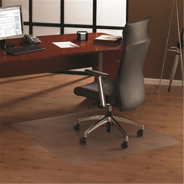 Floortex Floortex Cleartex 1212119ER Ultimat Polycarbonate Square Chair Mat For Hard Floors And Carpet Tiles 48 X 48 In. - 1212119ER