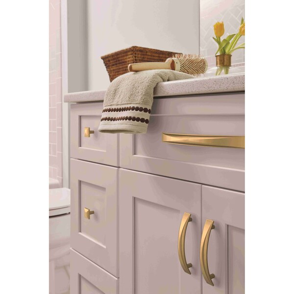 Amerock Extensity 6-5/16 in 160 mm Center-to-Center Champagne Bronze Cabinet Pull - BP29394CZ