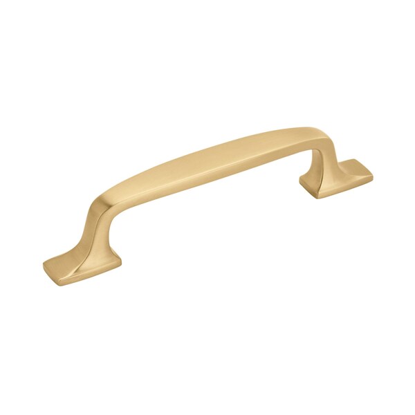 Amerock Highland Ridge 3-3/4 in 96 mm Center-to-Center Champagne Bronze Cabinet Pull - BP55317CZ