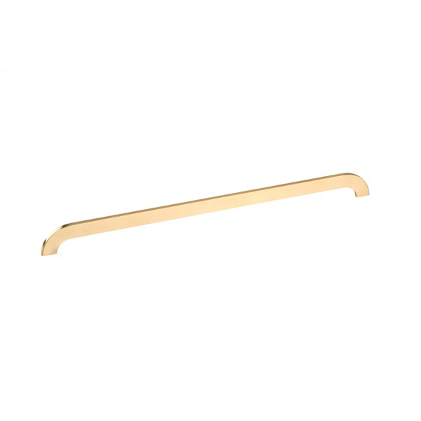 Richelieu 17 5/8 in (448 mm) Center-to-Center Brushed Gold Contemporary Cabinet Pull - 7381448165