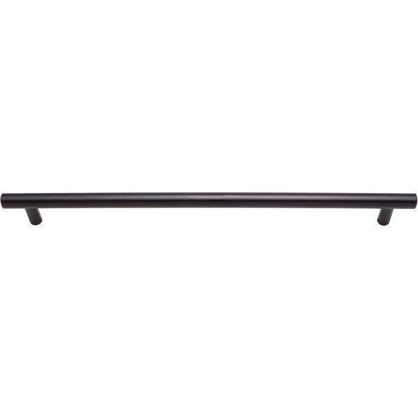 Jeffrey Alexander 320 mm Center-to-Center Matte Black Key West Cabinet Bar Pull - 370MB