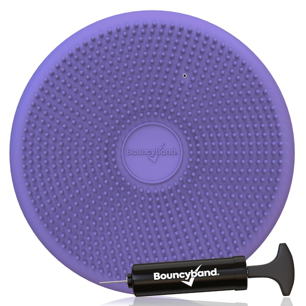 Bouncybands Big Wiggle Seat Sensory Cushion, Purple - WS33PU