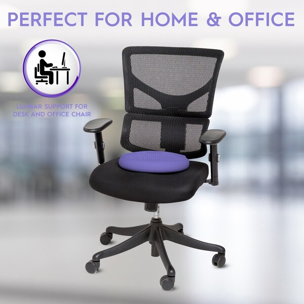 Bouncybands Big Wiggle Seat Sensory Cushion, Purple - WS33PU