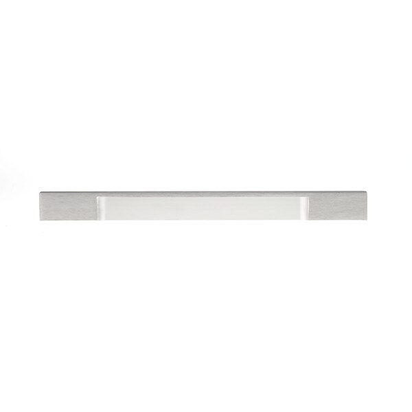Richelieu 8 13/16 in (224 mm) Center-to-Center Stainless Steel Contemporary Drawer Pull - BP13101224170