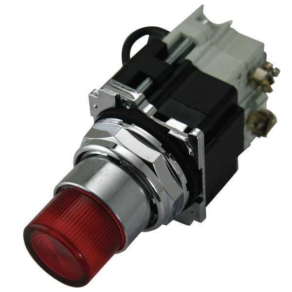 Indicador de luz piloto de Eaton, presión, 24VCA, ámbar - 10250T235NC43