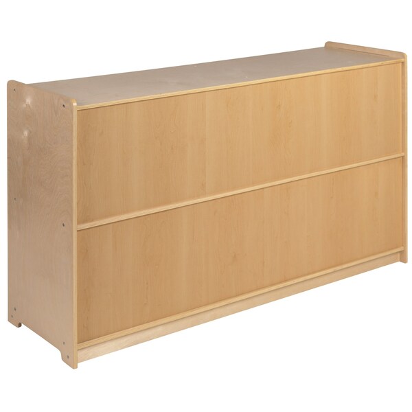Flash Furniture Wooden 5 Section School Classroom Storage Cabinet - MK-STRG008-GG