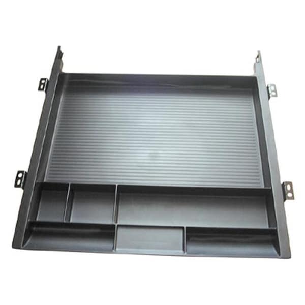 Custom Plastics Business Custom Plastics Cpf 89777 Pencil Drawer Tray With Slides - Black - CPF 89777