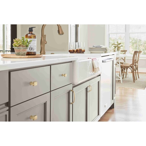 Amerock Revitalize 5-1/16 in 128 mm Center-to-Center Champagne Bronze Cabinet Pull - BP55346CZ