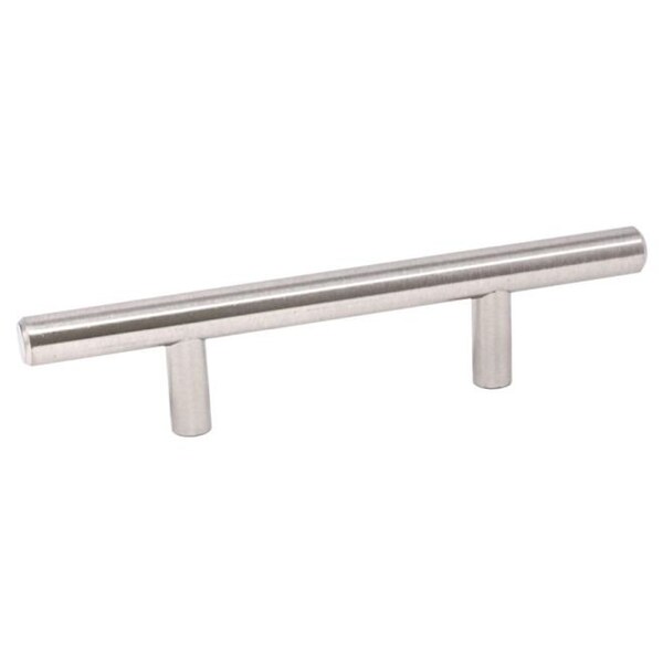 Crown 3" Center to Center Bar Cabinet Pull Satin Nickel Finish - CHP0136SN