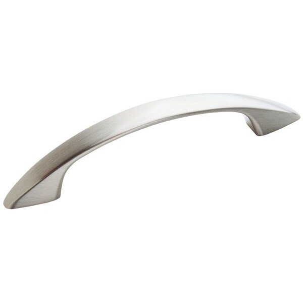 Amerock Cabinet Pull, 4116 in L Handle, 34 in H Handle, 34 in Projection, Zinc, Satin Nickel - 1887681