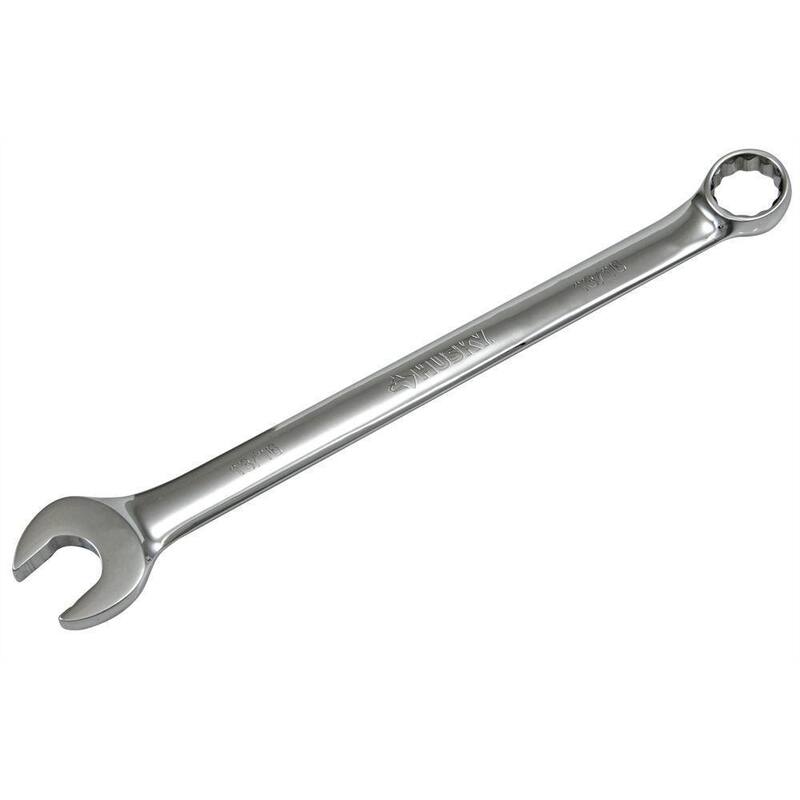 Husky 13/16 in. 12-Point SAE Full Polish Combination Wrench - HCW1316