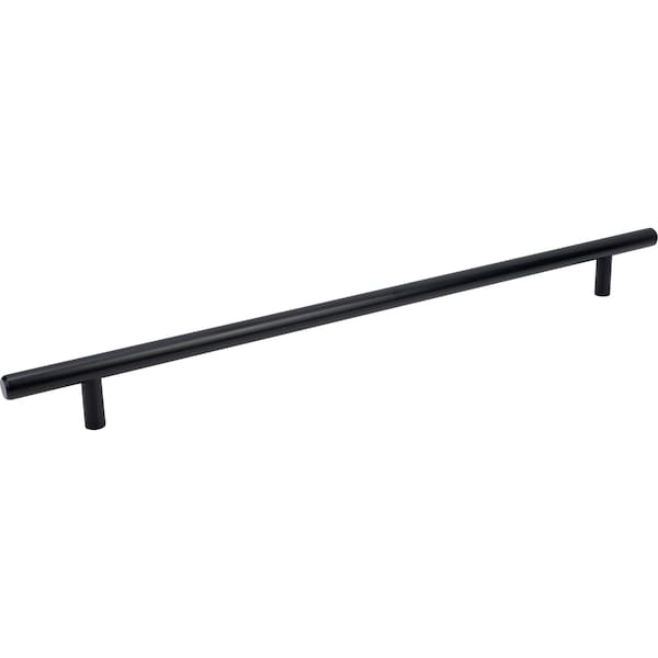 Designperfect 12-9/16'' Center-to-Center Bar Pull, Matte/Flat Black - DPA-T209BLK