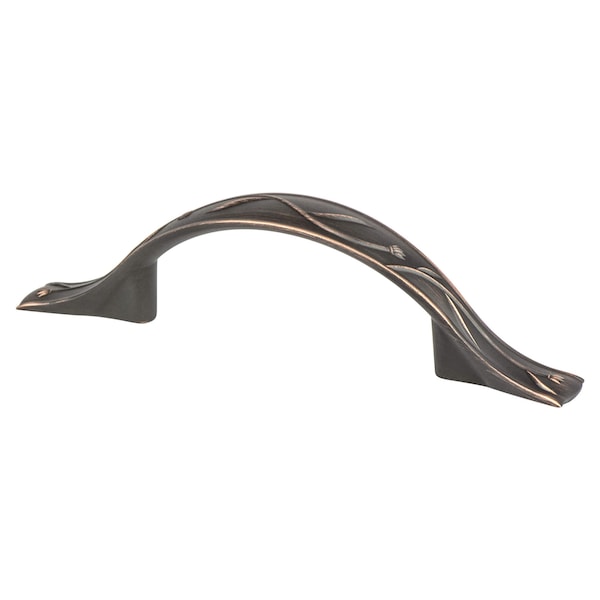 Berenson Art Nouveau 3 inch and 3 1/2 inch CC Verona Bronze Pull - 4134-10VB-P