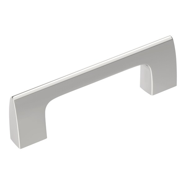 Amerock Riva 3 in 76 mm Center-to-Center Polished Chrome Cabinet Pull - BP5536426